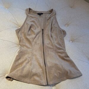 Guess Beige Sleeveless Vest